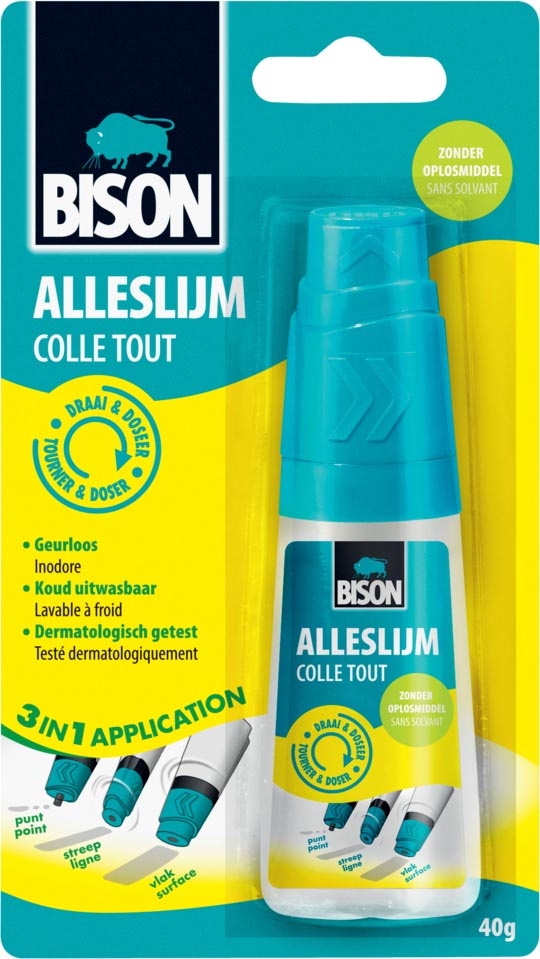 Alleslijm bison  draai & doseer 40g