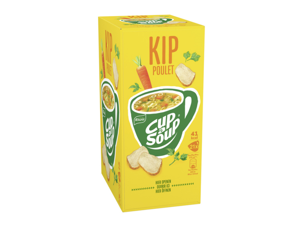 Cup-A-Soup Knorr kip 175ml (21)