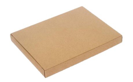 Kalenderdoos enkele golf 1032x732x55mm bruin (20)