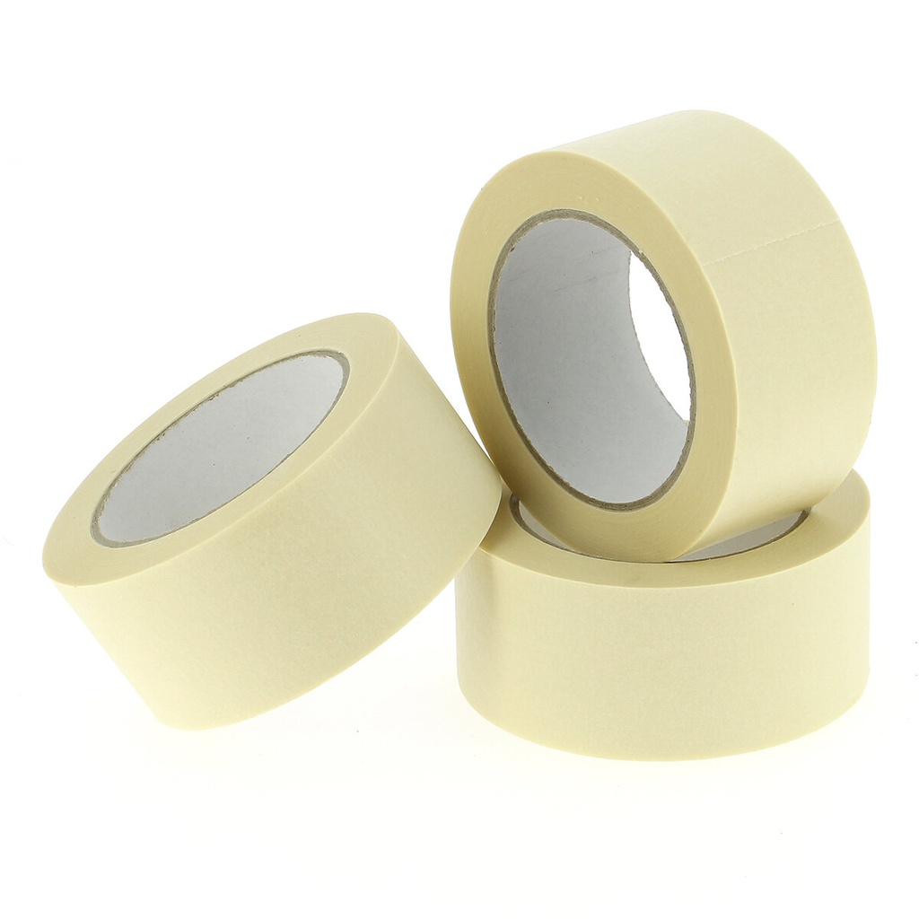 Masking tape 50x50m gebroken wit