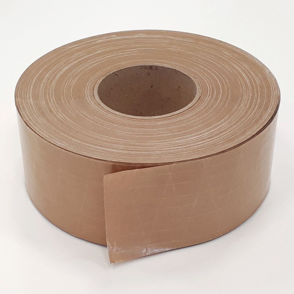 Tape gegomd 70mmx150m bruin