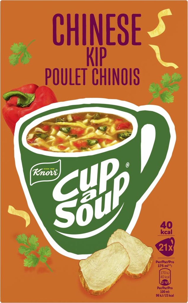 Chinese kip Cup-A-Soup 175ml (21)
