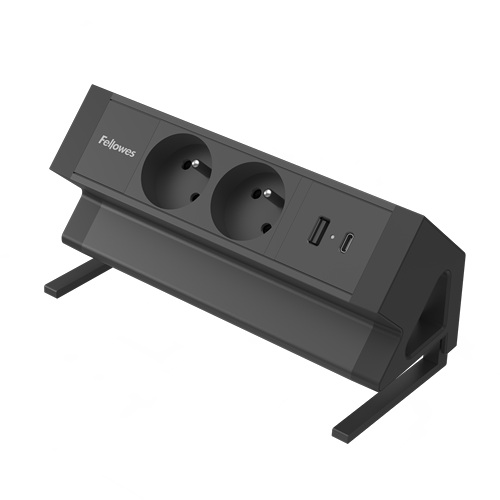 Power Desk 2 Fellowes zwart (BE)