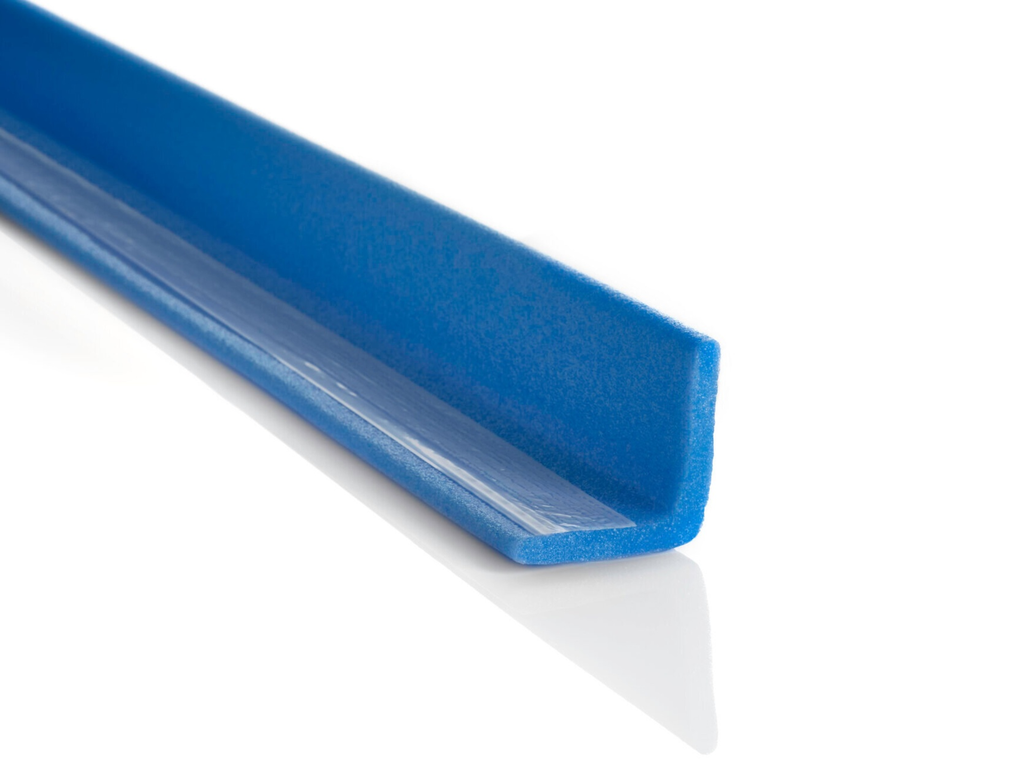 Schuimprofiel L 75-75mm met kleefstrip 2000mm (105)