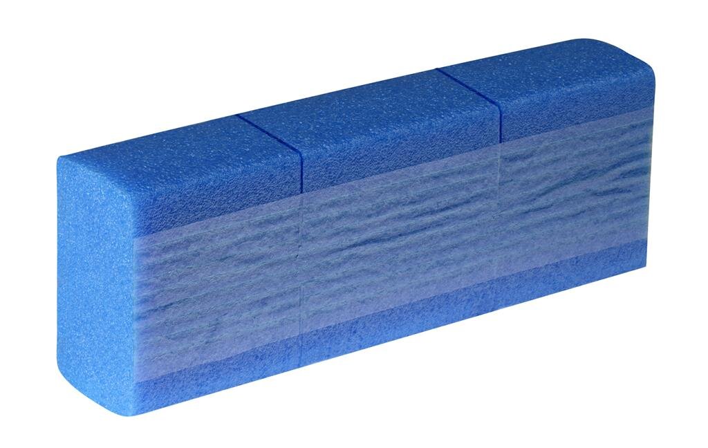 Schuimpads licht zelfklevend 100x100x25 mm x1,15m (2160)