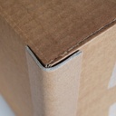 Hoekprofielen in karton 35x1600mm dikte 2.5mm bruin (50)