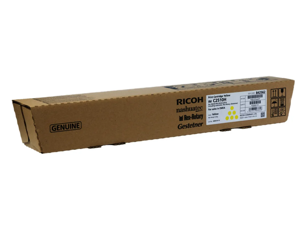 Toner Ricoh 842562 IM C2010 C2510 18.000 pag. YEL (kopie)