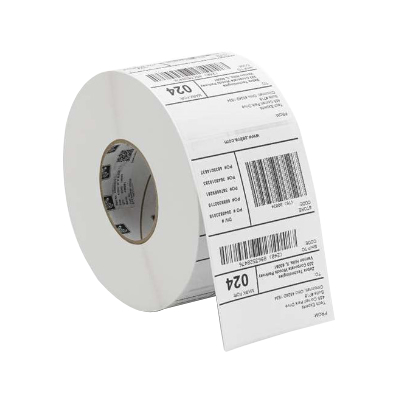 Etiketten op rol Zebra Z-Ultimate 3000T polyester 102x51mm permanent wit (2740)