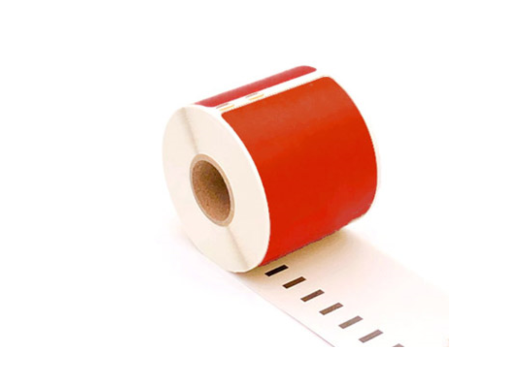 Compatibele etiket voor Dymo S0722430/99014 101x54mm rood