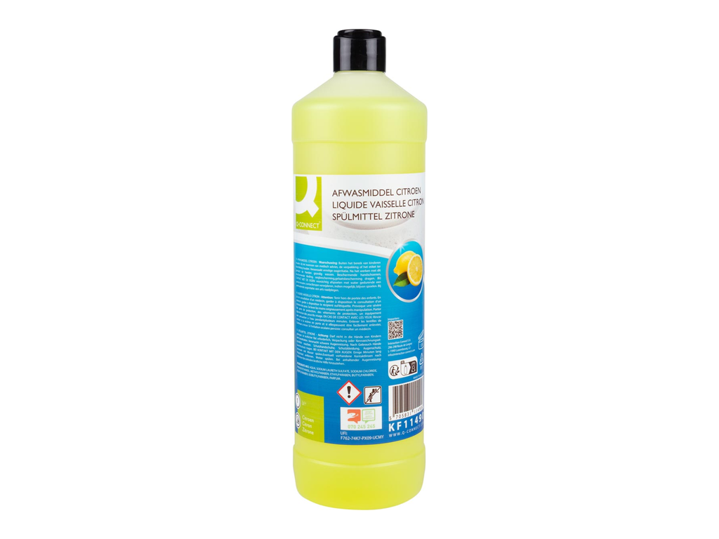 Handafwasmiddel Q-connect citroen fles 1L
