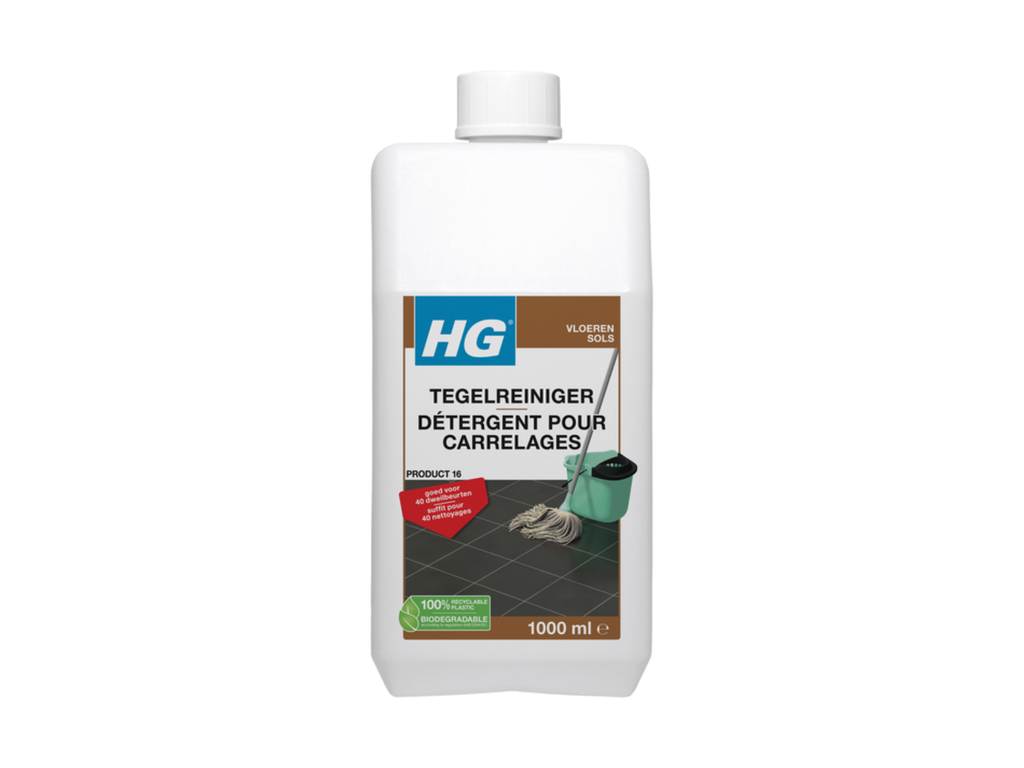Vloerreiniger HG voor tegelvloeren 1l 