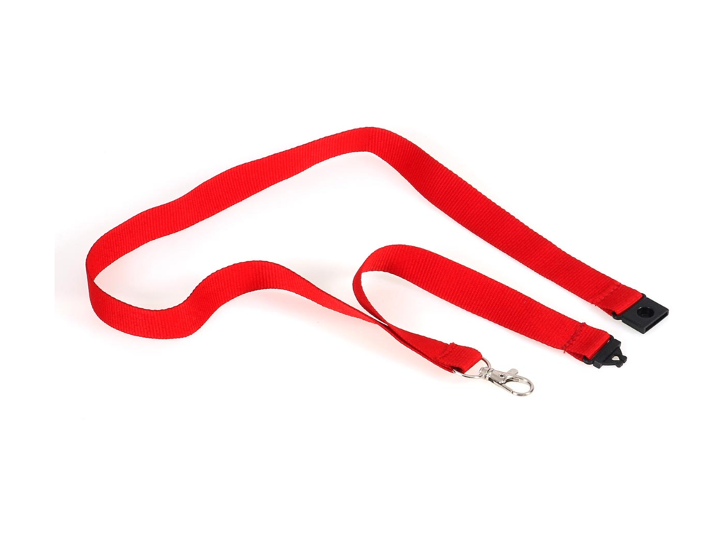 Badgekoord Europel rood (10)