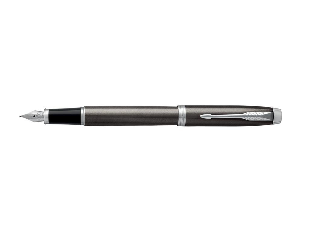 Balpen Parker IM medium vulpen donkerbruin CT