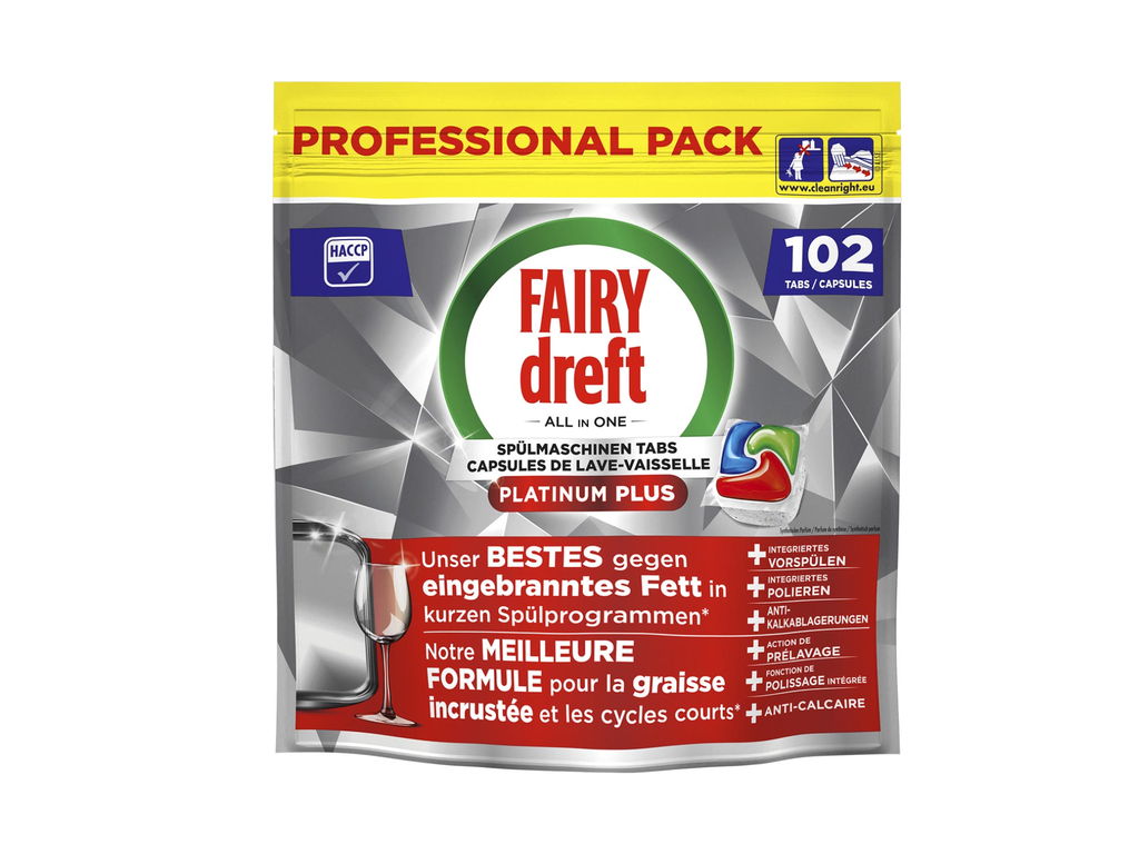 Vaatwasmiddel Dreft Platinum Plus Regular (102)