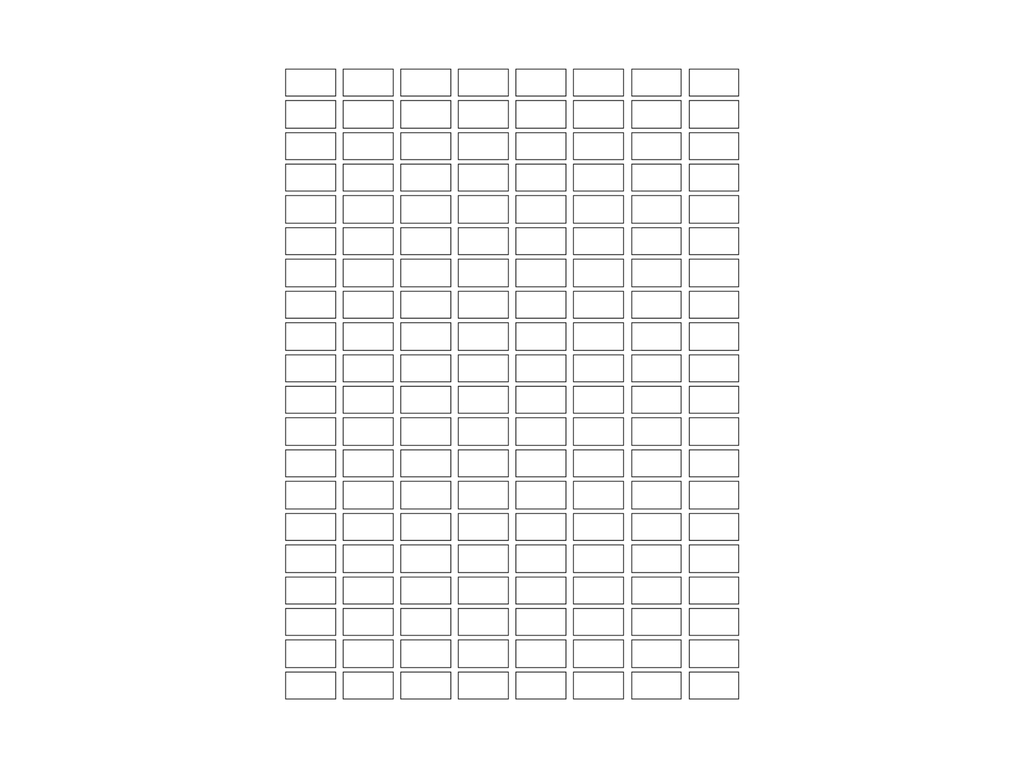 Etiketten Herma 160 etik/bl 22x12mm Topstick wit (100)