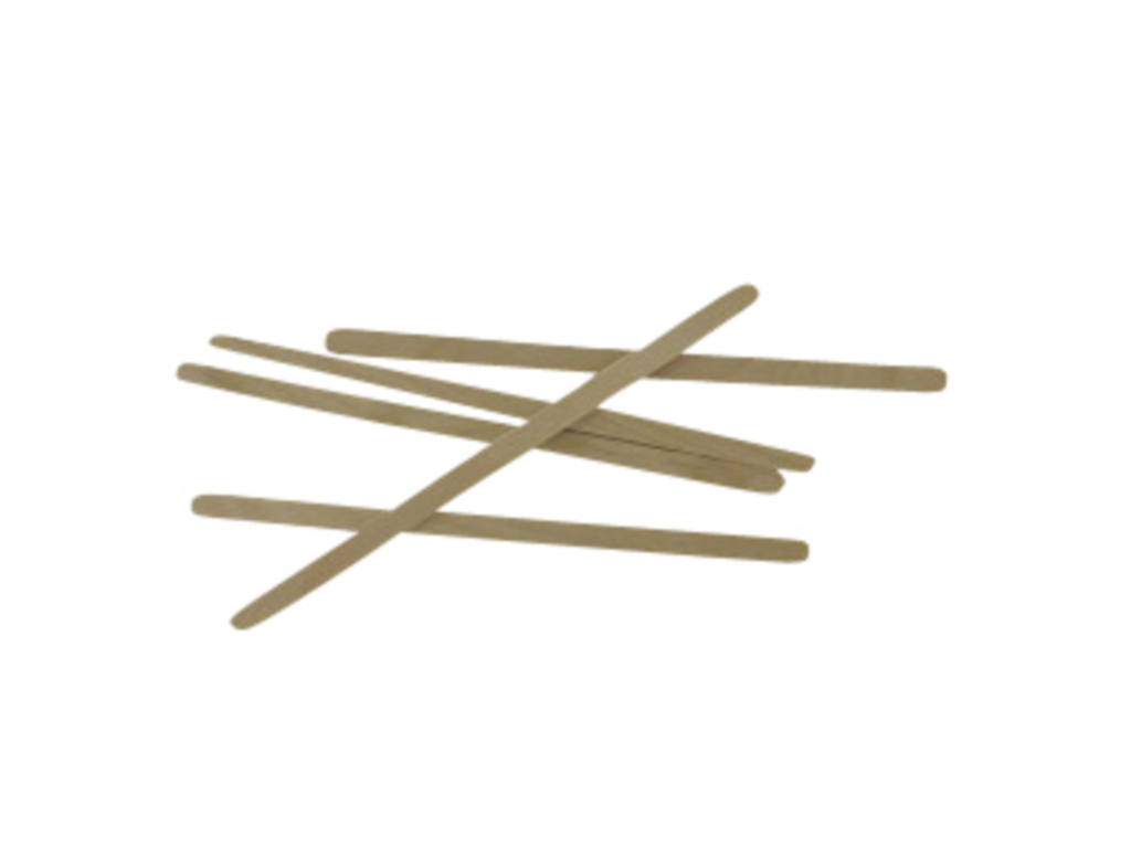 Roerstaafjes IEZZY hout 11cm (1000)