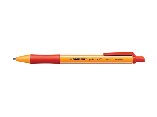 [TIM-603040] Balpen Stabilo pointball  (rood)