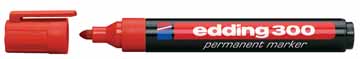 [TIM-300R] Permanent marker Bic 2000-2300 schuine punt 3-5,5mm  (rood)