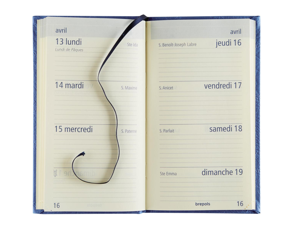 Agenda Brepols Optivision Pocket Franstalig Classica assorti 2027