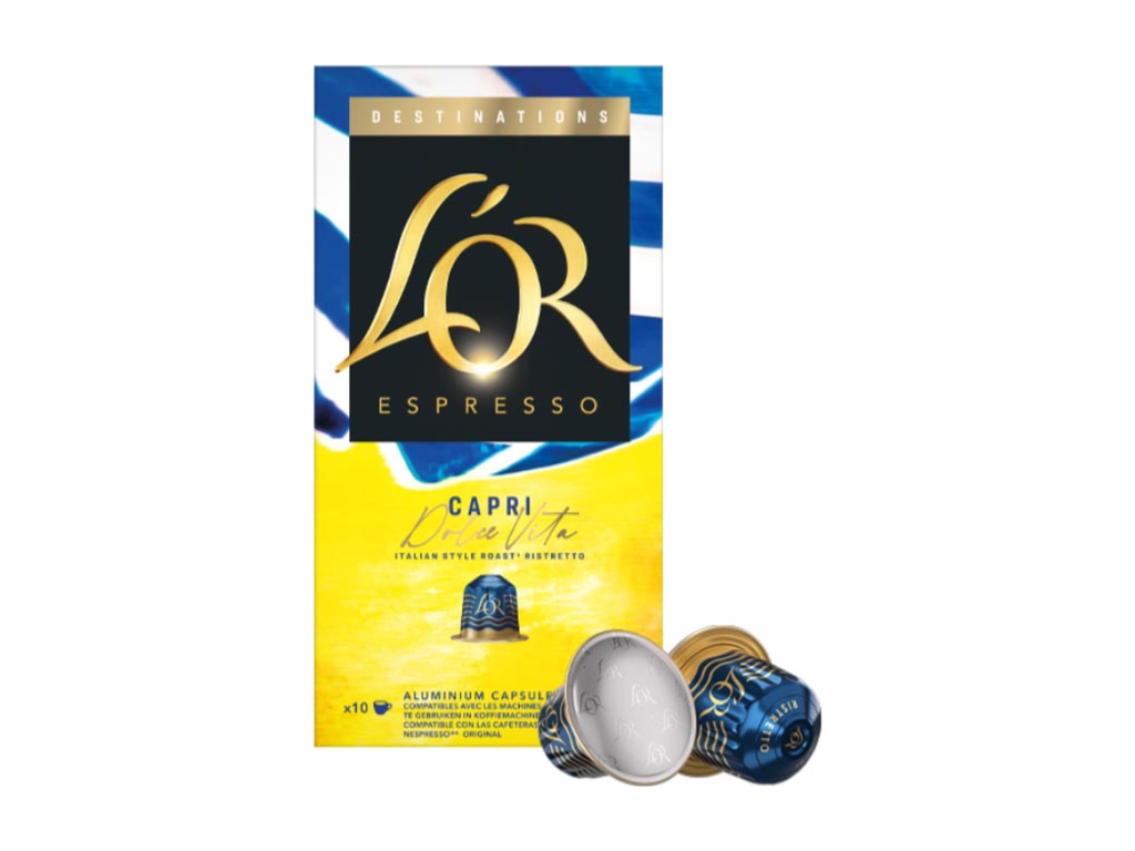 L'Or Destinations koffiecapsules Douwe Egberts Capri (10)