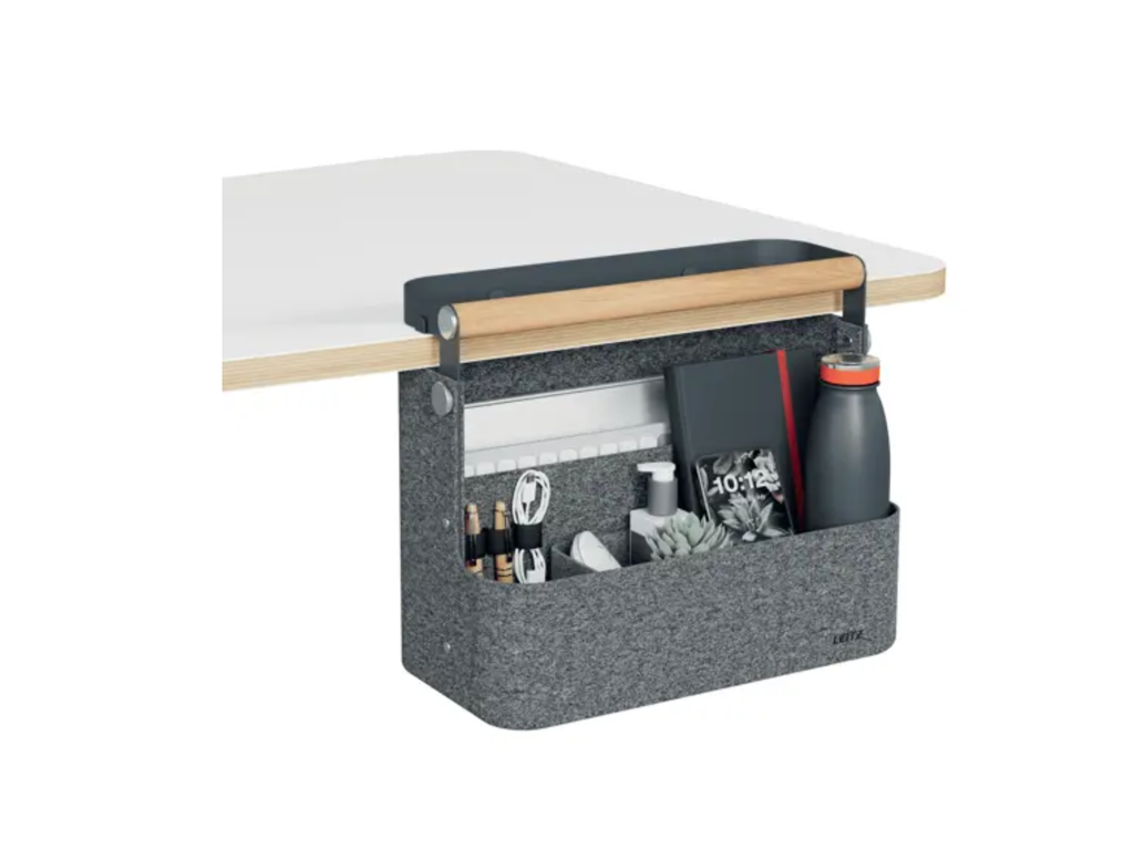 Hangende organiser Leitz vilt + handvat grijs