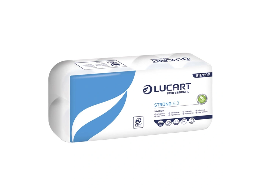 Toiletpapier Lucart Professional Strong 8.3 3-laags 250vel (72) (811789)