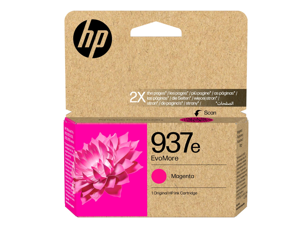 Inktcartridge HP 937e 1.650 pagina's magenta