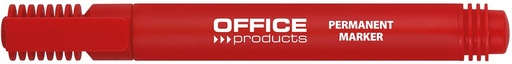 [TIM-7121104] Permanent marker Office Products ronde punt 1-3mm  (rood)