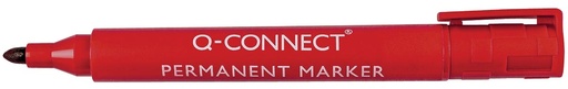[TIM-KF26047] Permanent marker Q-Connect ronde punt  (rood)