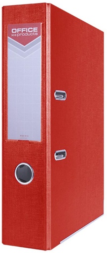 [TIM-1122104] Ordner OFFICE products voor A4  uit karton rug van 7,5cm  (rood)