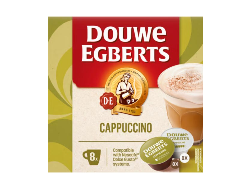 Koffiecapsules Douwe Egberts Dolce Gusto Cappucino (8)