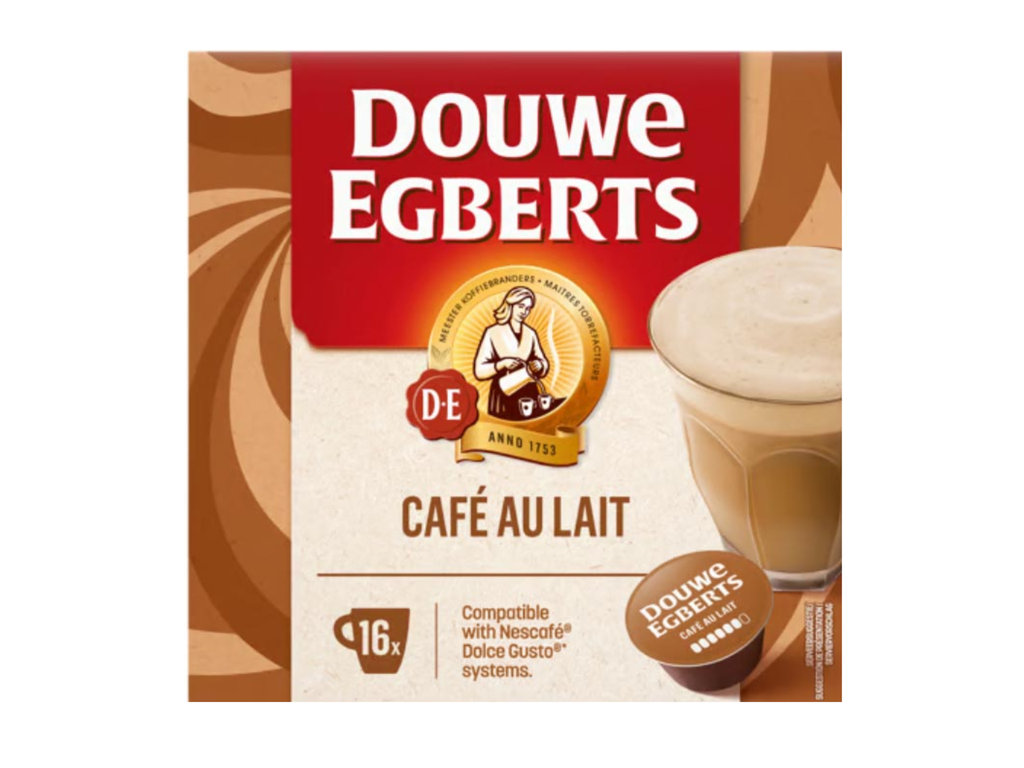Koffiecapsules Douwe Egberts Dolce Gusto Café au lait (16)