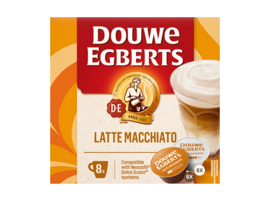 Koffiecapsules Douwe Egberts Dolce Gusto Latte Macchiato (8)