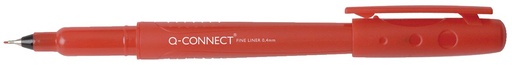 [TIM-KF25009] Fineliner Q-Connect 0,4mm  (rood)