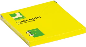 [TIM-KF10514] Quick Notes Q-Connect 76x76mm 80vel  (neongeel)