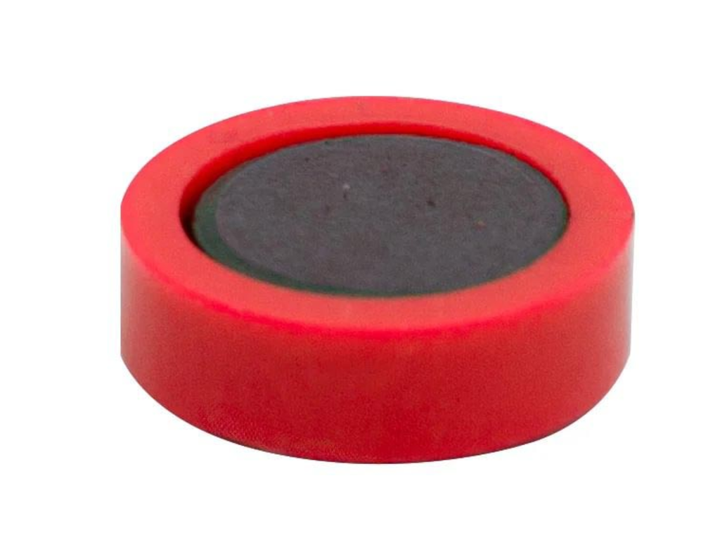 Magneten Q-connect 20mm rood (10)