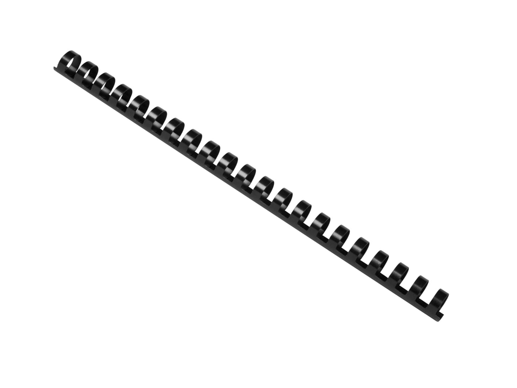 Bindrug Q-connect 22mm 21 rings zwart (50) 