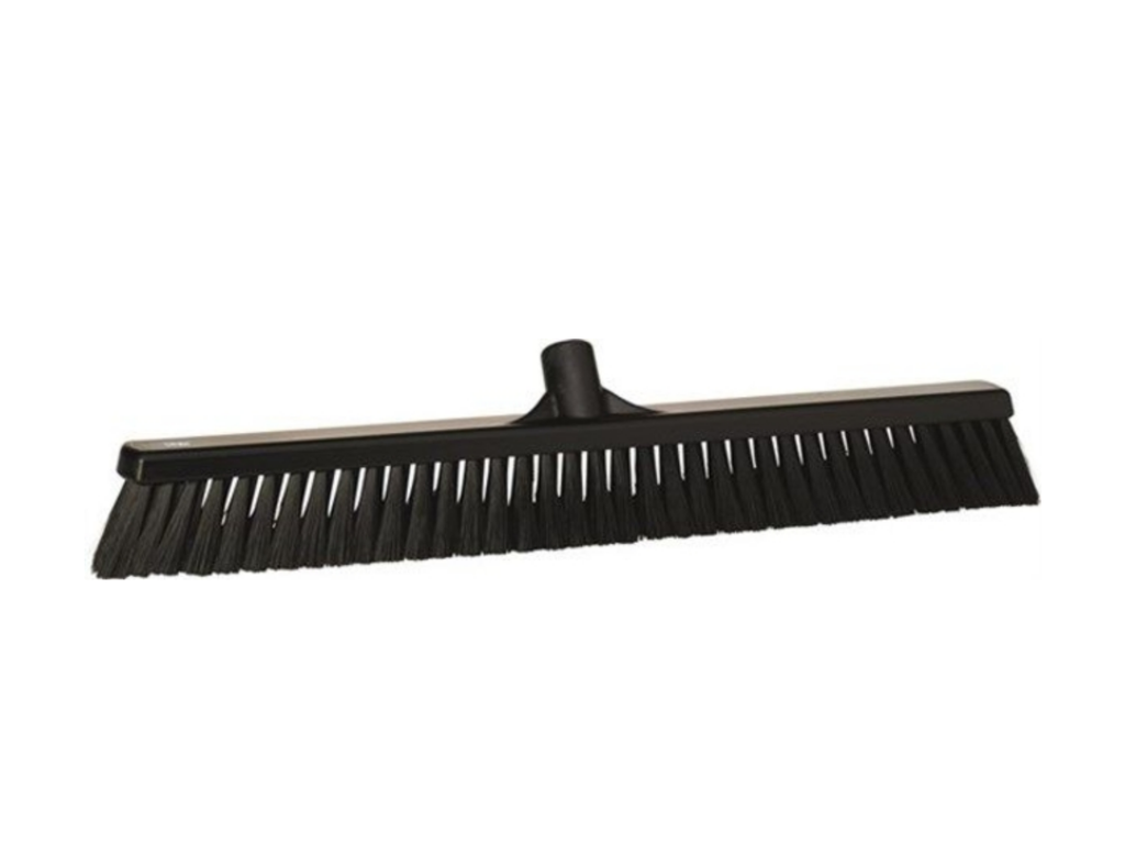 Veger Vikan Hygiene zachte vezel 610mm zwart 