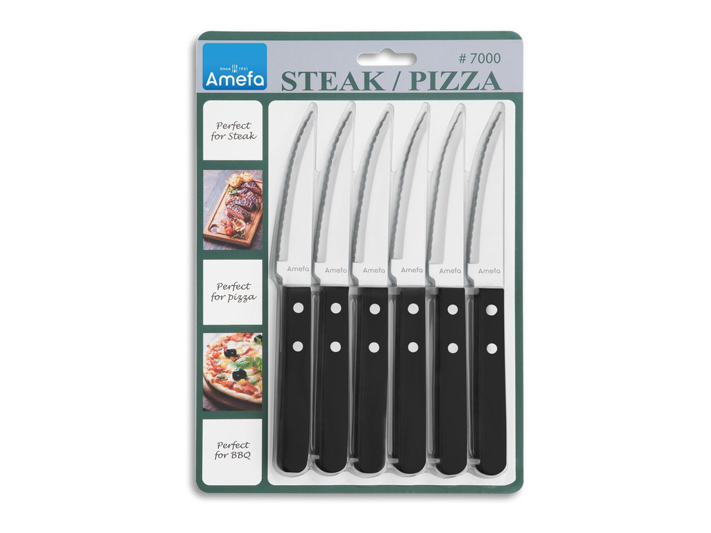 Steakmes Amefa zwart (6)