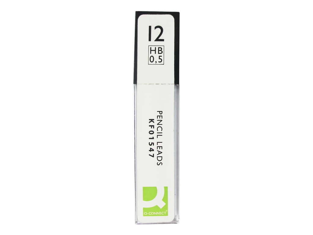 Potloodstiften Q-connect 0.5mm HB (12)