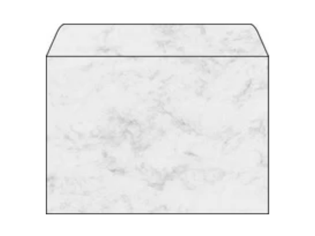 Envelop Sigel DIN C5 90 g/m² gegomd marmergrijs (50)
