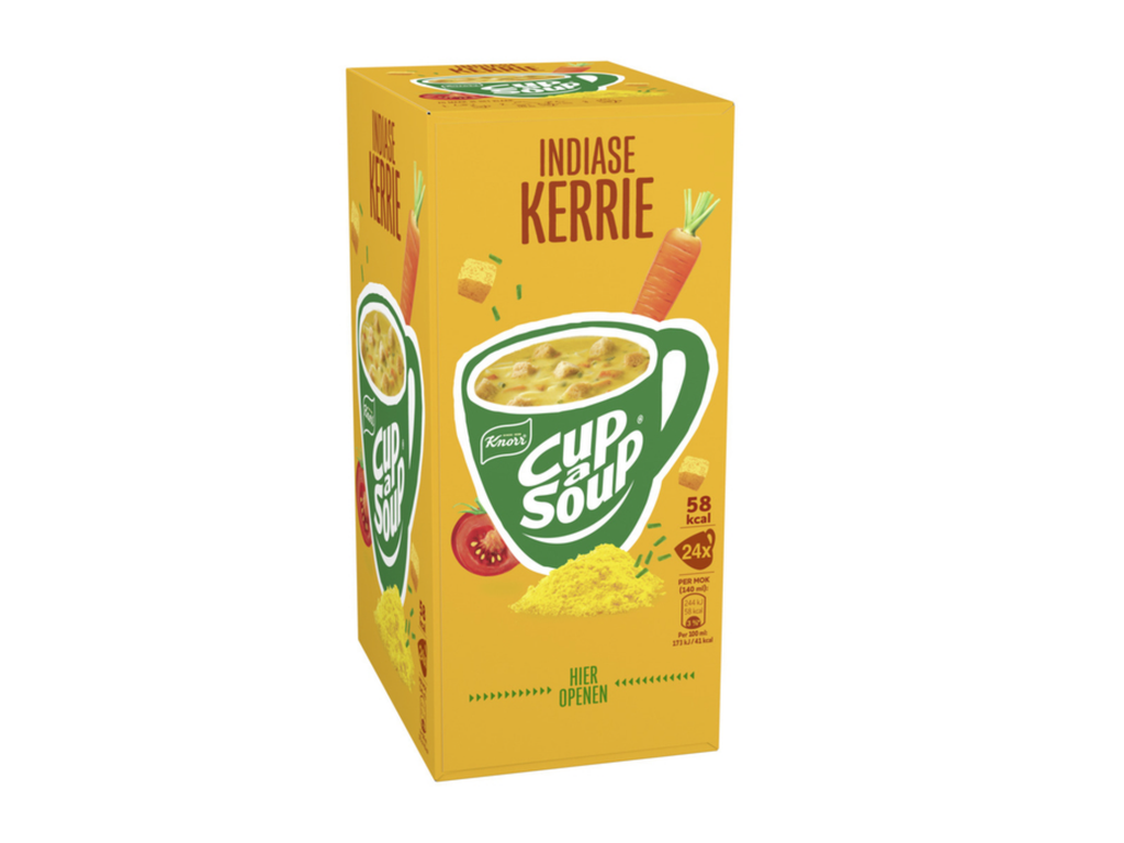 Cup-a-Soup Knorr Indiase kerrie 140ml (24)