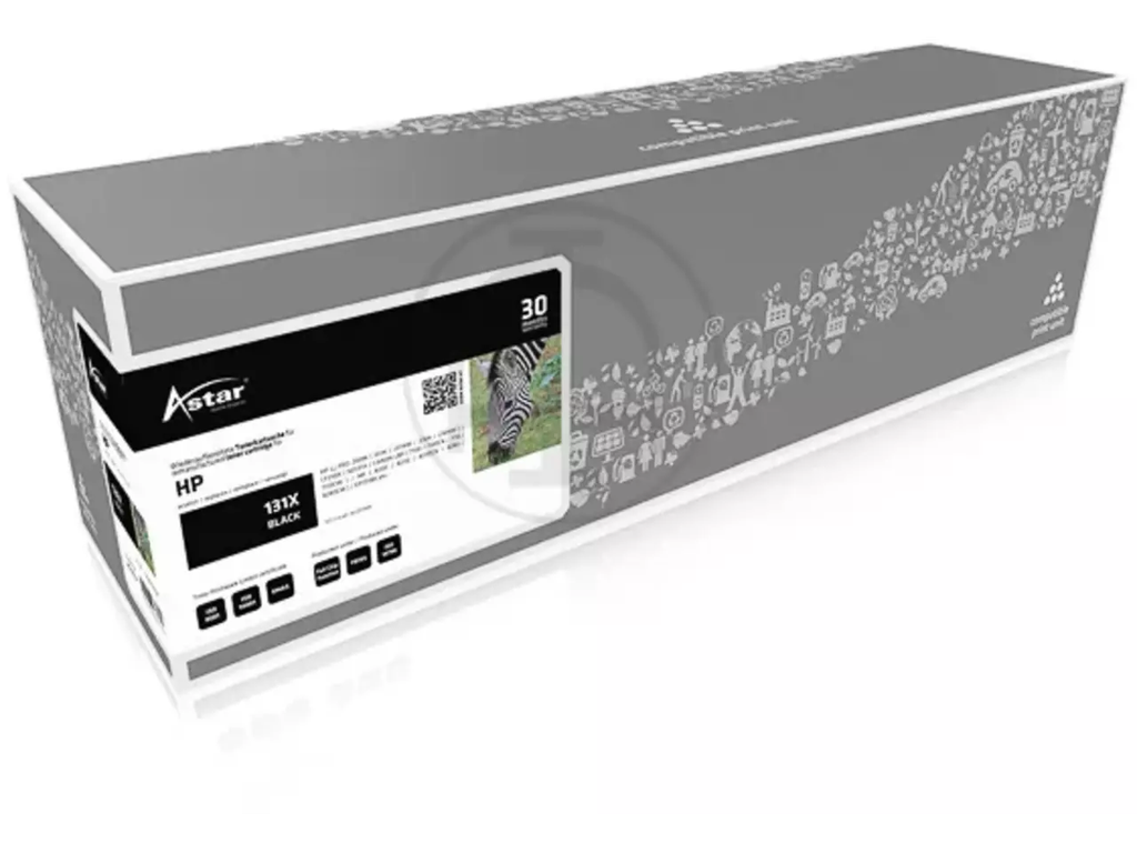 Toner Astar voor Brother HP 131A BK 