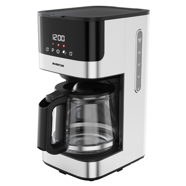 Koffiezetapparaat Inventum 1.5 liter zwart met rvs 