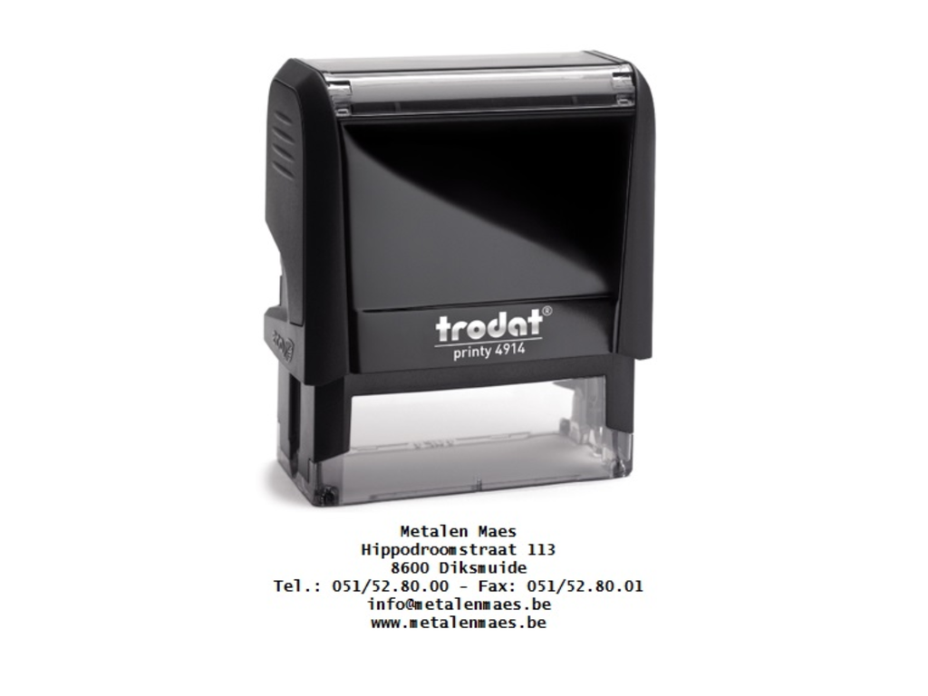 Trodat Printy 4914 + tekst