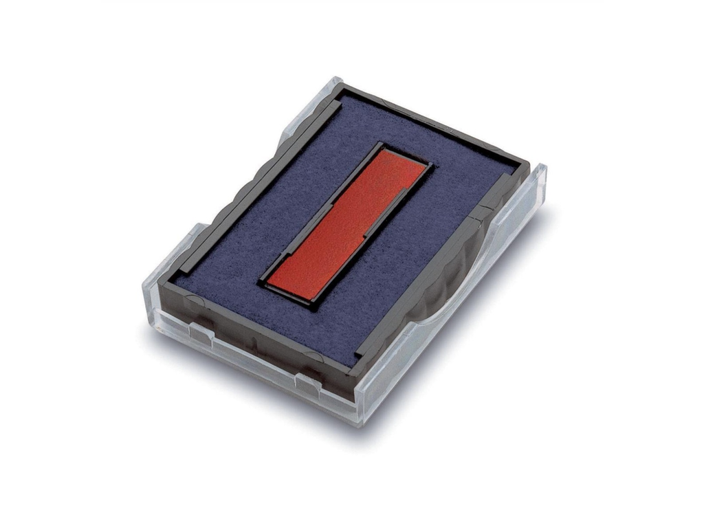Trodat Printy inktkussen 6/4750/2 blauw-rood