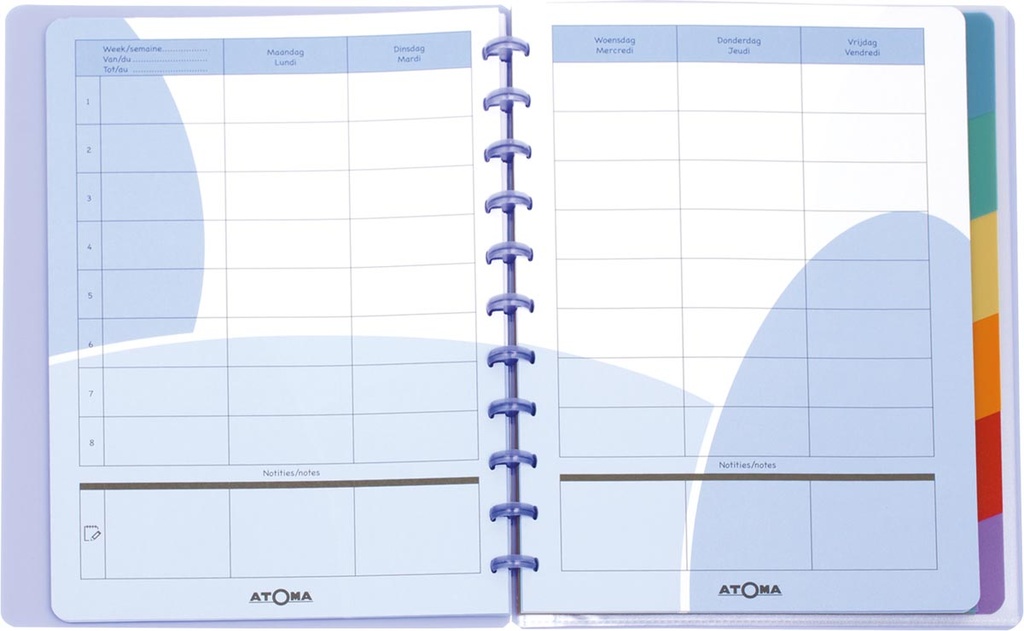Lerarenagenda Atoma A4+ assorti 2027