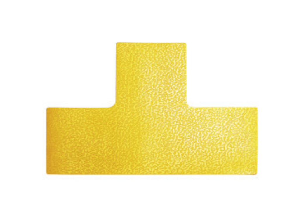 Vloermarkering Durable vormsticker 100x150mm "T" (10)