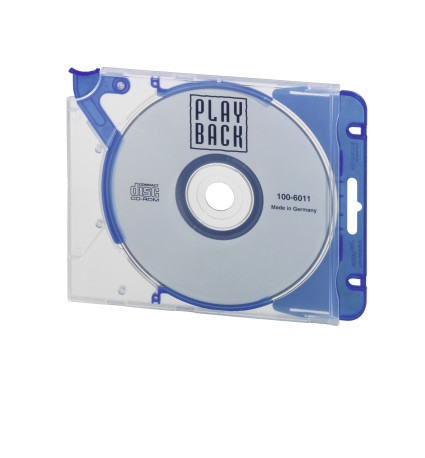 CD/DVD doosje Durable Quickflip Complete blauw (5)