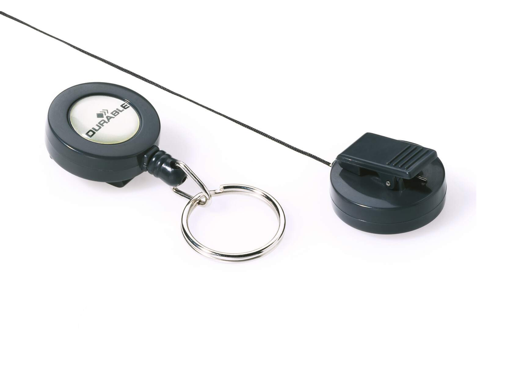 Afrolmechanisme Durable 80cm met sleutelhanger antraciet (10)